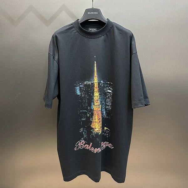 送料無料 バレンシアガ GINZA SERIES Tシャツドレス bay28259